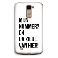 Da ziede van hier: LG K10 (2016) Transparant Hoesje