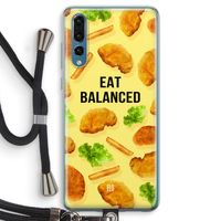 Eat Balanced: Huawei P20 Pro Transparant Hoesje met koord