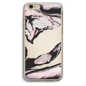 Roze stroom: iPhone 6 Plus / 6S Plus Transparant Hoesje