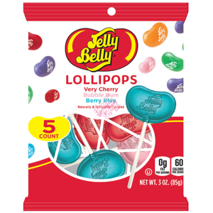 Jelly Belly Jelly Belly - Lollipops Peg Bag 85 Gram