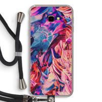 Pink Orchard: Samsung Galaxy J4 Plus Transparant Hoesje met koord