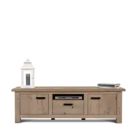 TV dressoir (180cm) Beaufort - Kiezel - thumbnail