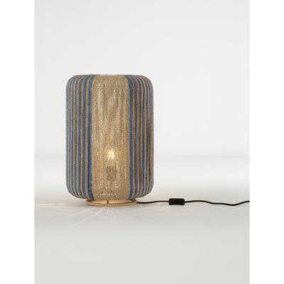 Lyora TafellampAbby Ø 33cm bruin met blauw - 9586611