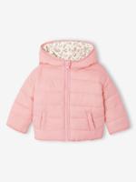 Licht donsjack voor babymeisjes ecru