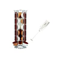 Koffieset met Dolce Gusto capsulehouder en melkopschuimer - FACKELMANN Koffieset met Dolce Gusto capsulehouder en melkopschuimer - FACKELMANN