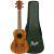 Flight Natural Series NUC200 Teak concert ukelele met brede topkam inclusief gigbag