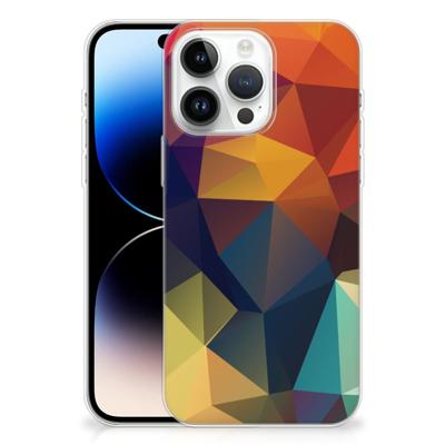 iPhone 14 Pro Max | TPU Hoesje | Polygon Color
