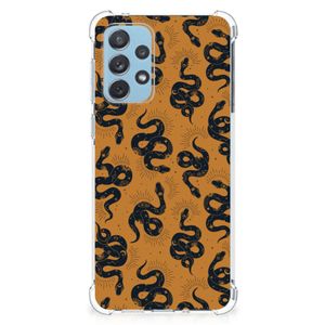 Case Anti-shock voor Samsung Galaxy A73 Snakes