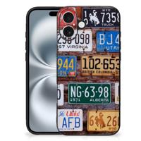 iPhone 16 Plus Silicone Back Case Kentekenplaten