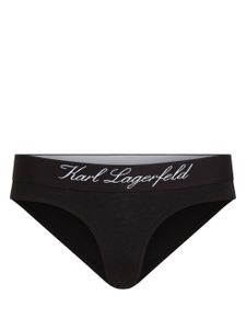 Karl Lagerfeld Hotel Karl low-rise briefs - Noir