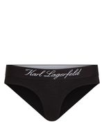 Karl Lagerfeld Hotel Karl low-rise briefs - Noir - thumbnail