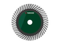 PARKSIDE Toebehoren accu-haakse slijper (Diamantdoorslijpschijf Turbo 76 mm)