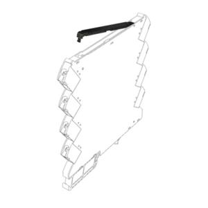 Weidmüller CH20M6 C BK DIN-rail-behuizing deksel 50 stuk(s)