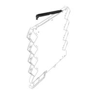 Weidmüller CH20M6 C BK DIN-rail-behuizing deksel 50 stuk(s)