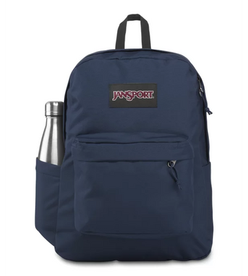 JanSport SuperBreak Plus Backpack-Navy
