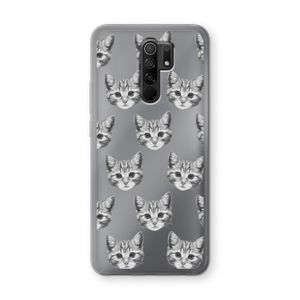 Kitten: Xiaomi Redmi 9 Transparant Hoesje