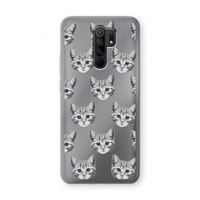 Kitten: Xiaomi Redmi 9 Transparant Hoesje