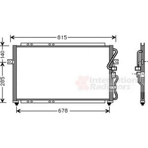 Van Wezel Airco condensor 83005014