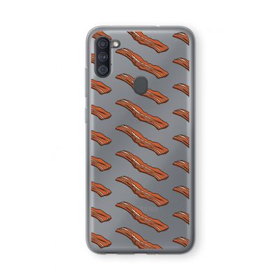 Bacon to my eggs #2: Samsung Galaxy A11 Transparant Hoesje
