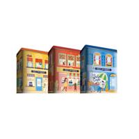 Koekjes jules destrooper vlaamse huisjes | 6 stuks