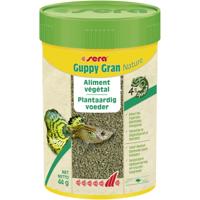 Sera Guppy Gran Nature 100ml - Voer voor Siervissen met 4% Spirulina, Zonder Kleurstoffen