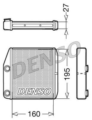 Kachel radiateur DRR09075