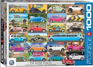 VW Gone Places  Puzzel 1000 Stukjes