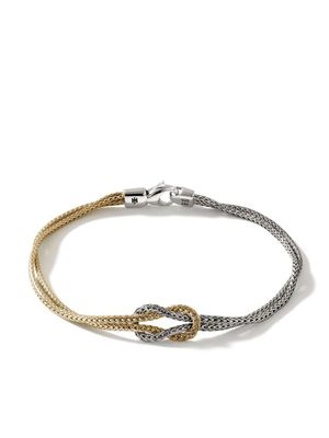 John Hardy "bracelet Manah 1,8 mm en or 14ct et argent"