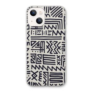 Marrakech print: iPhone 13 Transparant Hoesje