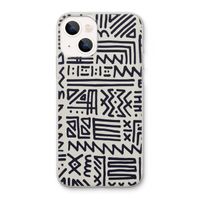 Marrakech print: iPhone 13 Transparant Hoesje