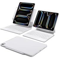 iPad Pro 13″ (2025) Rebound Magnetic Keyboard Case 360 - US Layout-White