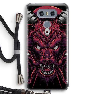Hell Hound and Serpents: LG G6 Transparant Hoesje met koord