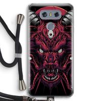Hell Hound and Serpents: LG G6 Transparant Hoesje met koord