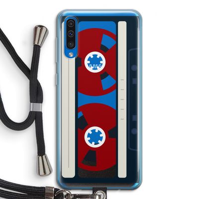 Here's your tape: Samsung Galaxy A50 Transparant Hoesje met koord
