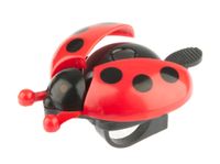 PexKids Bicycle Pexkids Ladybugs met open vleugels rood/zwart