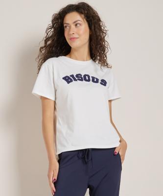 t-shirt bisous geborduurd t-shirt bisous geborduurd