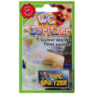 WC Spuiter - fopartikelen 1 april grap - onder de bril plaatsen