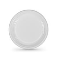 Set van herbruikbare borden Algon Cirkelvormig Wit 17 x 17 x 1,5 cm Plastic 25 Stuks