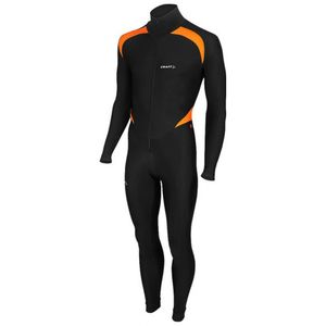 Craft Thermo Schaatspak CB zwart/oranje unisex S