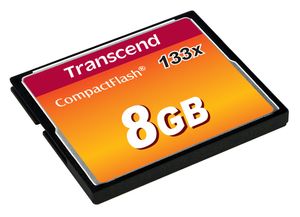 Transcend Standart 133x CF-kaart 8 GB