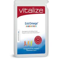Vitalize ExtrOmega Kindervisolie 180Kauwcapsules