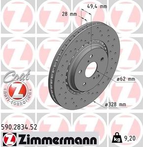 Remschijf SPORT REMSCHIJF COAT Z 590283452