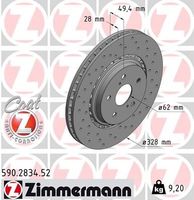 Remschijf SPORT REMSCHIJF COAT Z 590283452