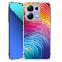 Shockproof Case voor Xiaomi Redmi Note 13 4G Regenboog