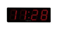 NeXtime NE-3059 Wandklok 51.5 X 18 X 4.5 Cm, Plastic, 'Big D' NeXtime NE-3059 Wandklok 51.5 X 18 X 4.5 Cm, Plastic, 'Big D'