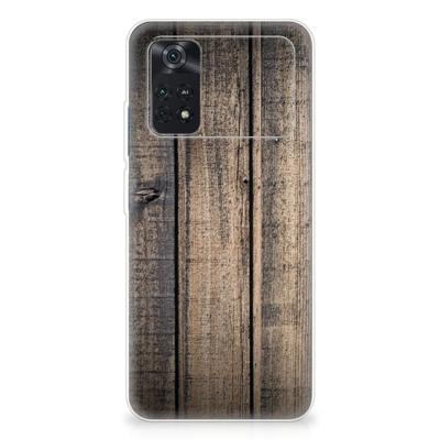 Xiaomi Poco M4 Pro 4G | Bumper Hoesje | Steigerhout