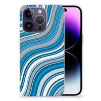 Apple iPhone 14 Pro | TPU bumper | Waves Blue