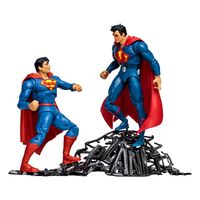 DC Multiverse Multipack Action Figure Superman vs Superman of Earth-3 (Gold Label) 18 cm - thumbnail