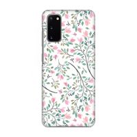 Sierlijke bloemen: Volledig geprint Samsung Galaxy S20 Hoesje