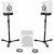 Devine RX-6A White Set + Sub studiomonitoren